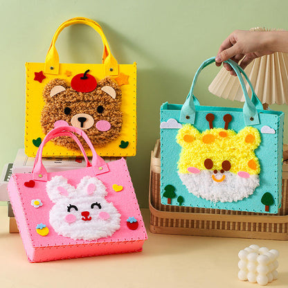 DIY Felt Handbag Craft Kit – Safe, Durable & Screen-Free Creative Activity | Fun Tote Bag Hobby & Perfect Gift for All Ages