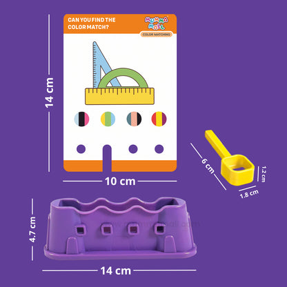 Match Key™ & Unlock Brain with Logical Cards – 72 Challenge Cards With 1 Key
