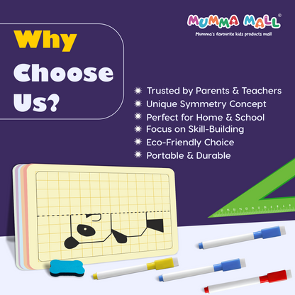 Grid Drawing Practice Sheets for Kids – Step-by-Step Copy-the-Picture Activity by Mumma Mall | Screen-Free Fun to Boost Focus & Hand-Eye Coordination