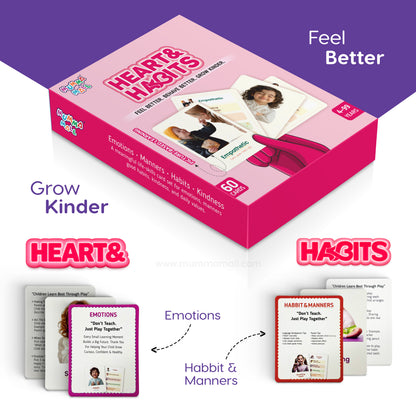 Picture cards 60 Flash Cards for Kids | Social Emotional Learning, Logic Builder & Smart Solver Play Cards