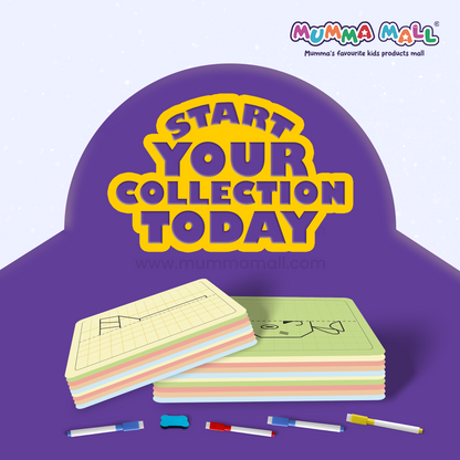 Grid Drawing Practice Sheets for Kids – Step-by-Step Copy-the-Picture Activity by Mumma Mall | Screen-Free Fun to Boost Focus & Hand-Eye Coordination