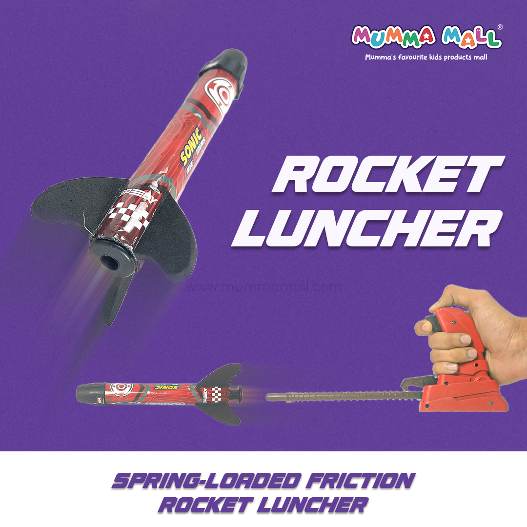 Rocket Launcher Toy – Outdoor Jump & Launch Game for Kids (Age 3+)