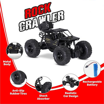 Premium Off-Road Smoke RC Monster Car for Kids 6+ & Adventure Toy Lovers – Real Smoke, LED Lights, Heavy-Duty Tyres & Rechargeable Battery