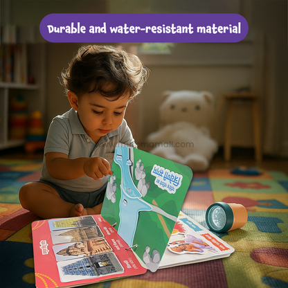 Mera Pehla Dharmik Safar – Interactive Busy Book for Kids to Learn Hindu Culture, Gods & Festivals (Screen-Free Learning)