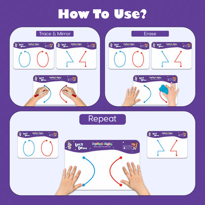 Left & Right Brain Activity Book – Build Focus, Creativity & Hand Coordination for Kids