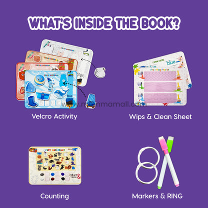 My Color Busy Book – Educational Activity Book for Kids Age 3–6 | Screen-Free Learning, Color Recognition & Creativity Booster