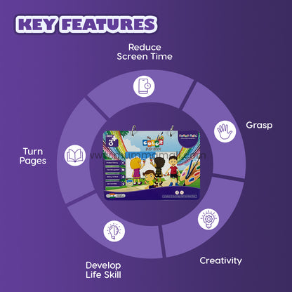 My Color Busy Book – Educational Activity Book for Kids Age 3–6 | Screen-Free Learning, Color Recognition & Creativity Booster