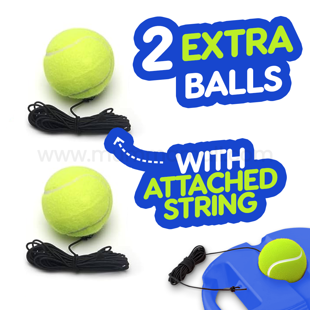 🏏Cricket Trainer Rebound Ball with Solo Serve practice Ball for 10year+Kids  & Adults