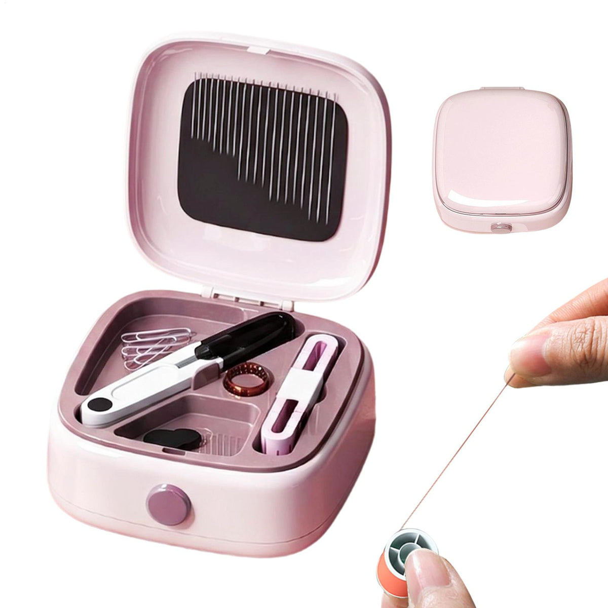 🧲🧵 MagniStitch™ Pop-Lift Sewing Vault 🪡✨