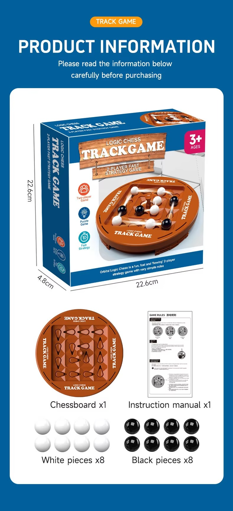 👨‍👩‍👧‍👦 Orbital Logic Chess – Family Fun Strategy Game