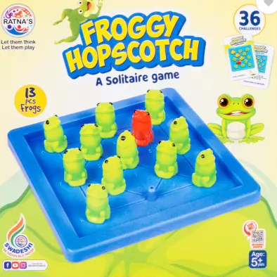 Froggy Solitaire Game for kids & adults