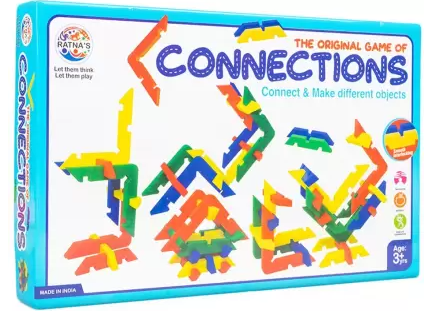 Jumbo Building Stick Kit Block Game-Connector Set for Kids