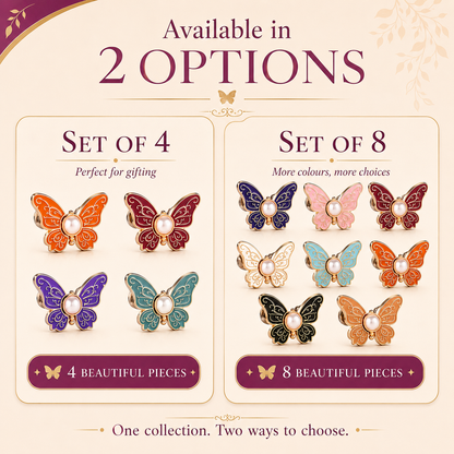 Premium Butterfly Waistband Adjuster Clip for Jeans, Skirts & Shorts 🦋