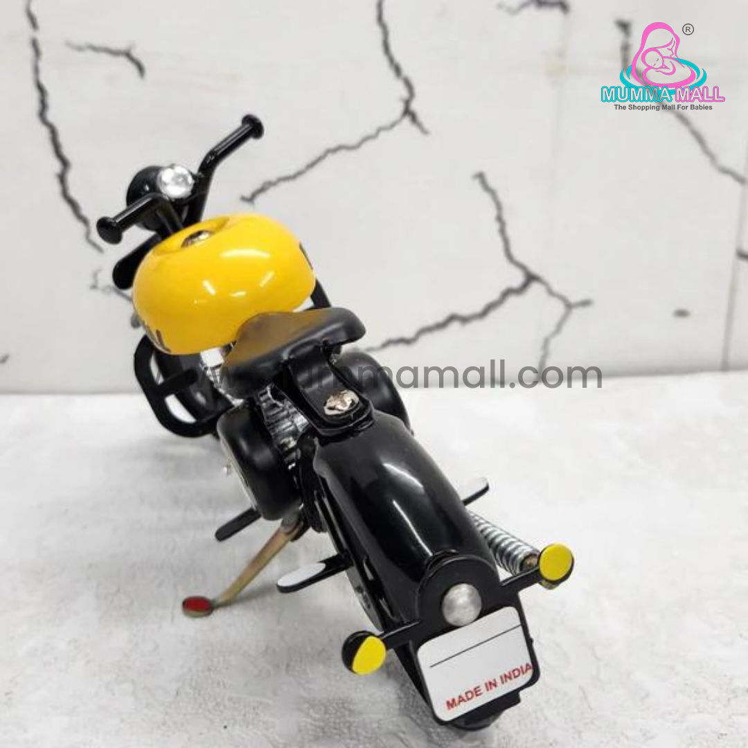 Metal Bullet Bike Toy for Kids & Decorative Purpose