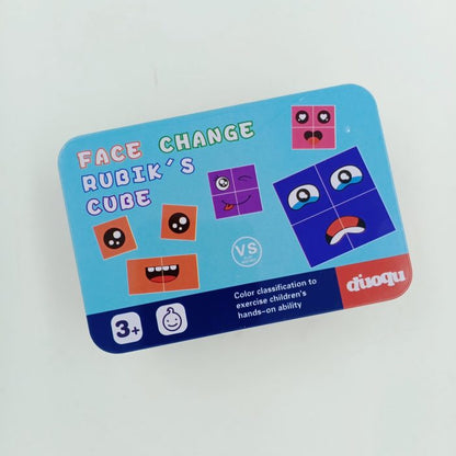 Face Change Rubiks Cube Wooden