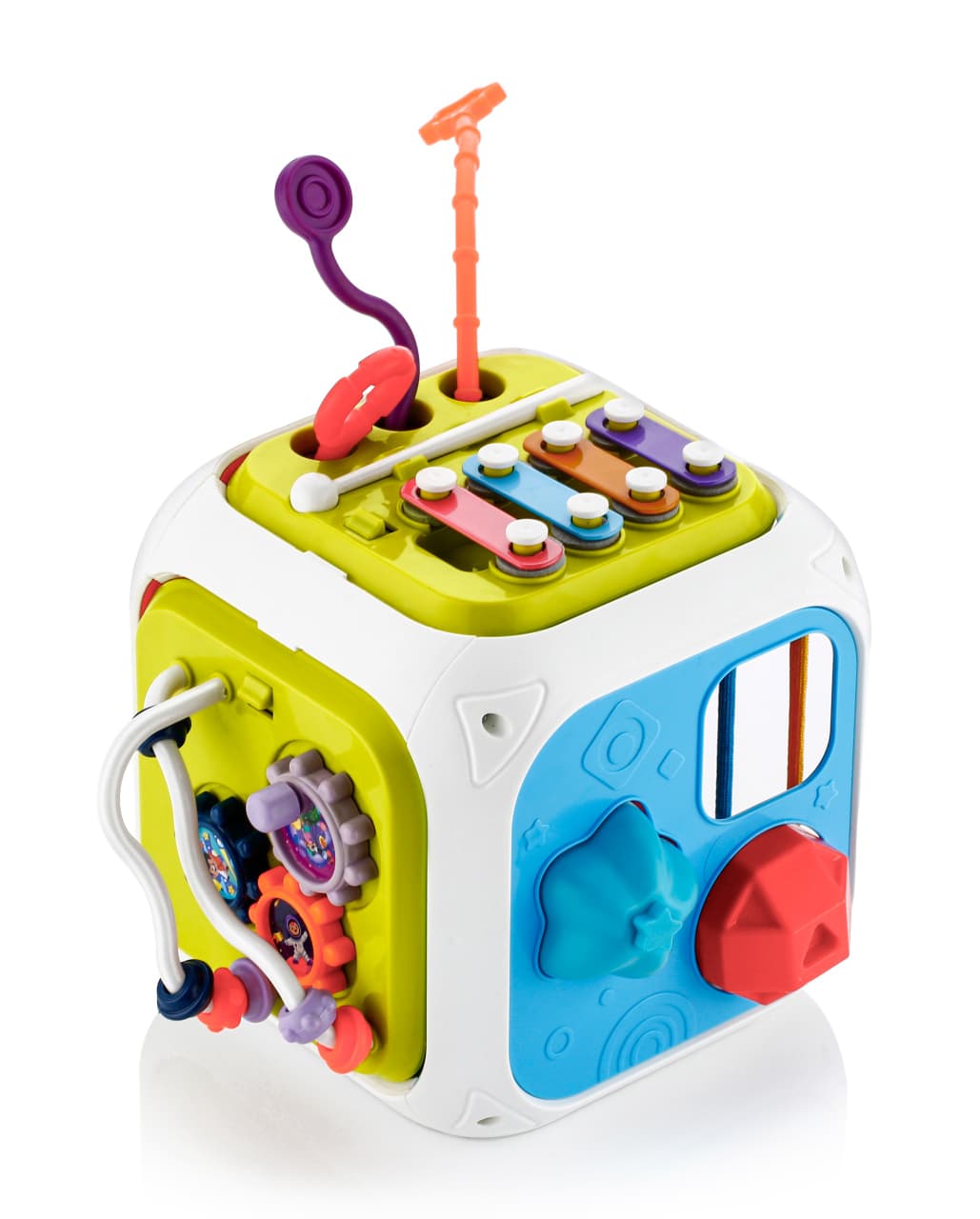🧠 7-in-1 Smart Shape Sorting Cube 🎨 | Early Learning Activity Toy
