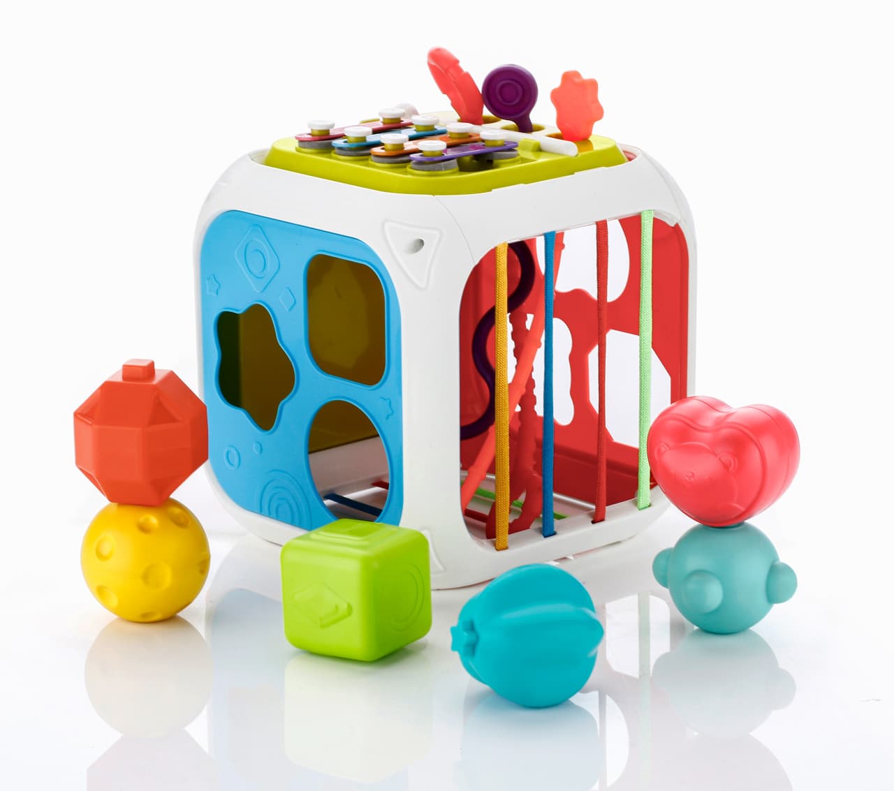 🧠 7-in-1 Smart Shape Sorting Cube 🎨 | Early Learning Activity Toy