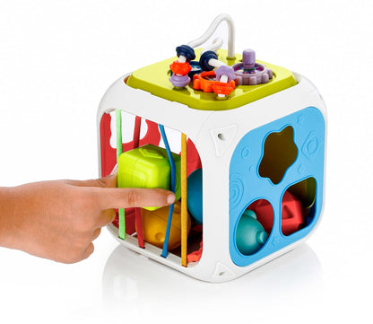 🧠 7-in-1 Smart Shape Sorting Cube 🎨 | Early Learning Activity Toy