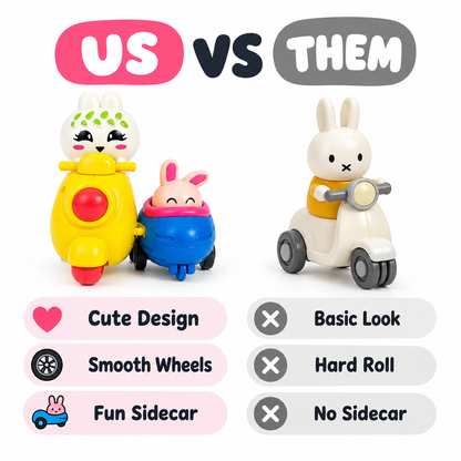 Paws & Hops Scooter Set – Pack of 12