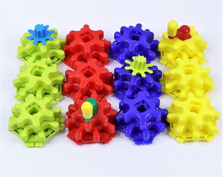 Make and Spin Gears Twisting & Turning Fun (Multicolor)