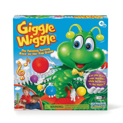 Dancing Caterpillar Marble Game — Hand-Eye Coordination Family Toy, 2-4 Players