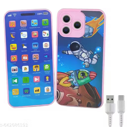 Mini Genius Phone™ – Interactive Learning Toy for Kids (Age 2+)