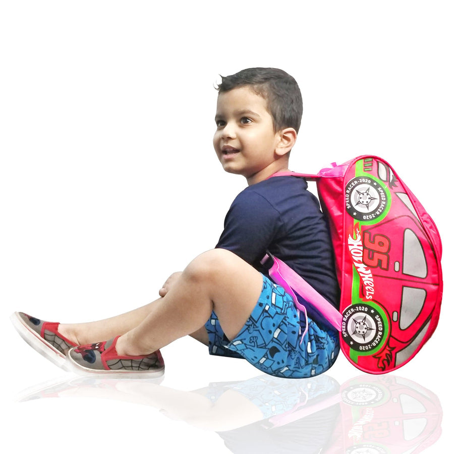 Car Shape Bag- Kids Fun Picnic Backpack-multiple colour