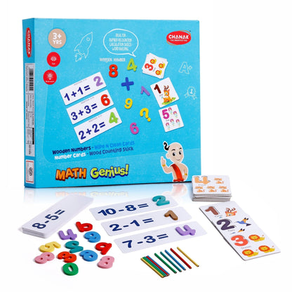 Math Genius for Kids - Educational Math Card game