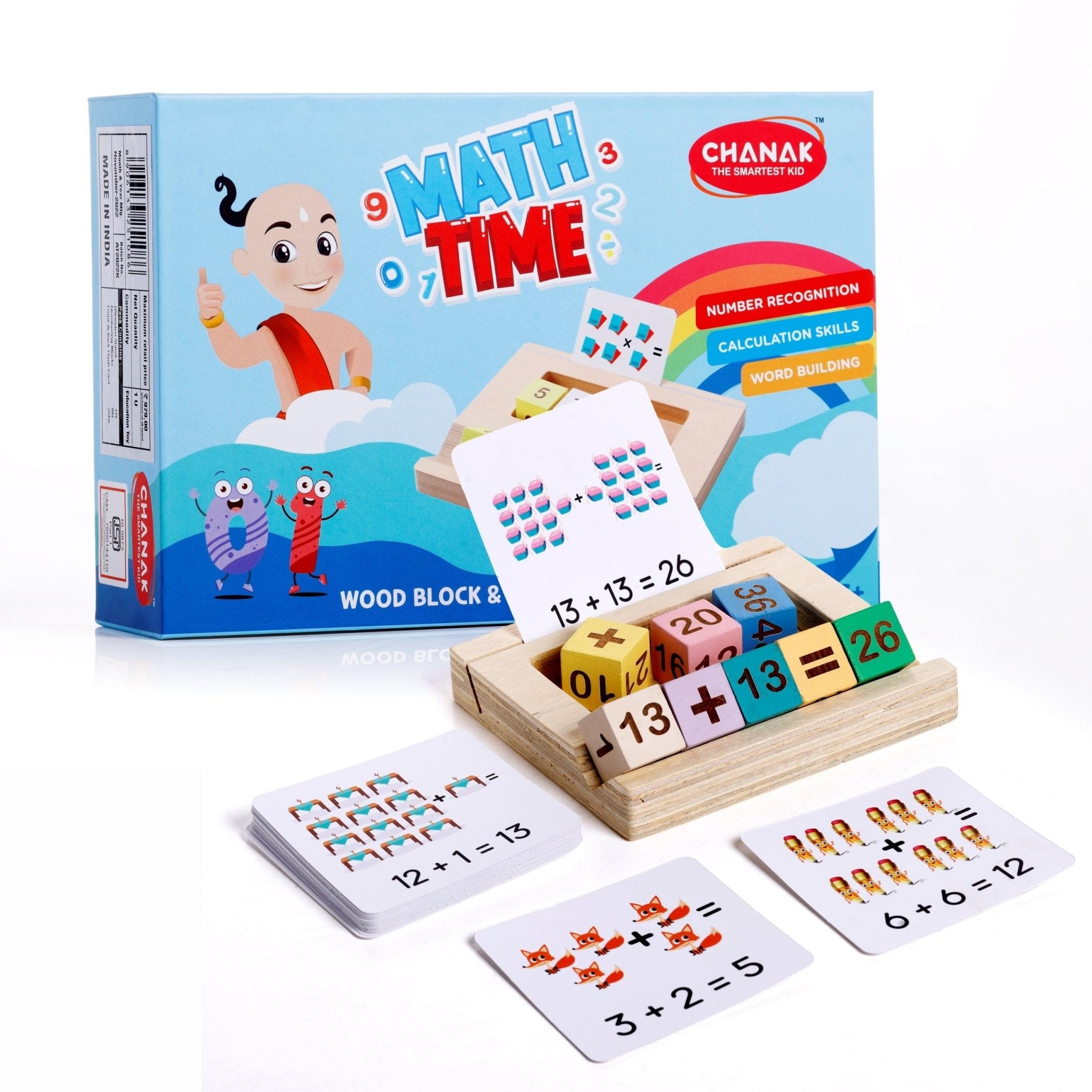 MathTime-Wooden Interactive Learning for Kids – mummamall