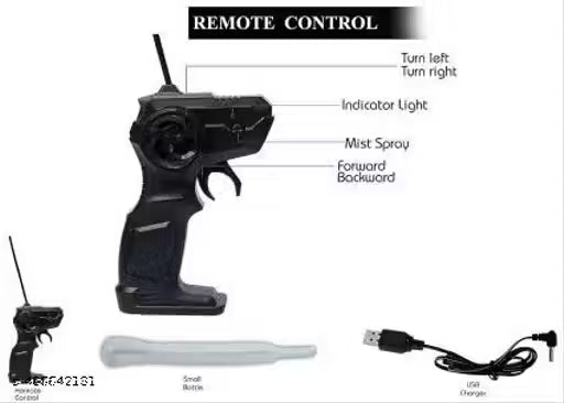 Premium Off-Road Smoke RC Monster Car for Kids 6+ & Adventure Toy Lovers – Real Smoke, LED Lights, Heavy-Duty Tyres & Rechargeable Battery