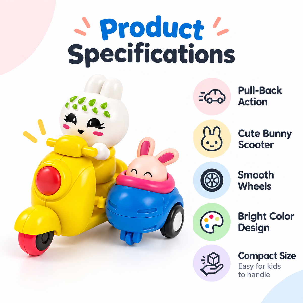Paws & Hops Scooter Set – Pack of 12