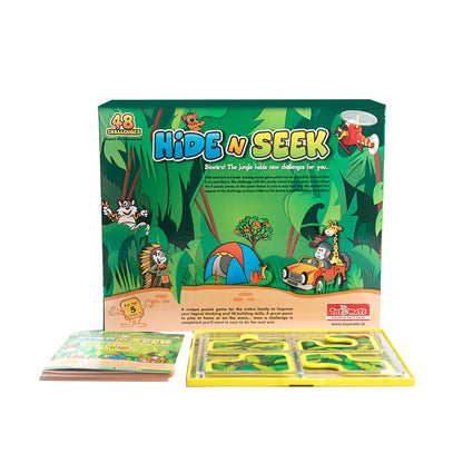 Hide & Seek Jungle-Brain Teasing Puzzle Game for Kids