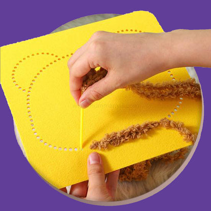 Needle Art Kit – DIY Creative Craft Set for Kids (Ages 3+) | Boosts Creativity, Focus & Hand-Eye Coordination