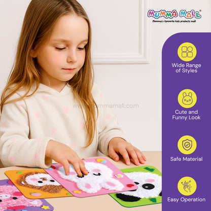 Needle Art Kit – DIY Creative Craft Set for Kids (Ages 3+) | Boosts Creativity, Focus & Hand-Eye Coordination