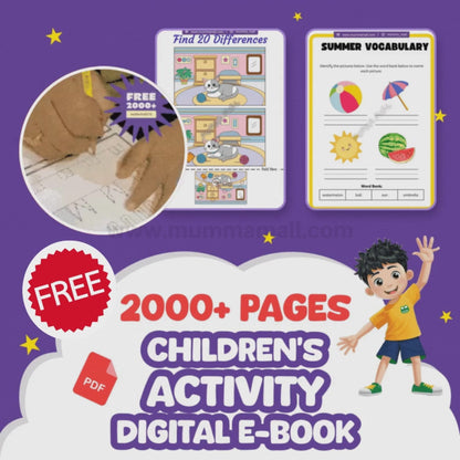 Mumma Mall - 2000+pages children's activity digital e-book 💾