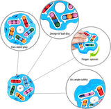 Rotating Magic Bean Cube Spinner – Double Flip Fidget Puzzle for Stress & Anxiety Relief | Learning & Brain Development Toy