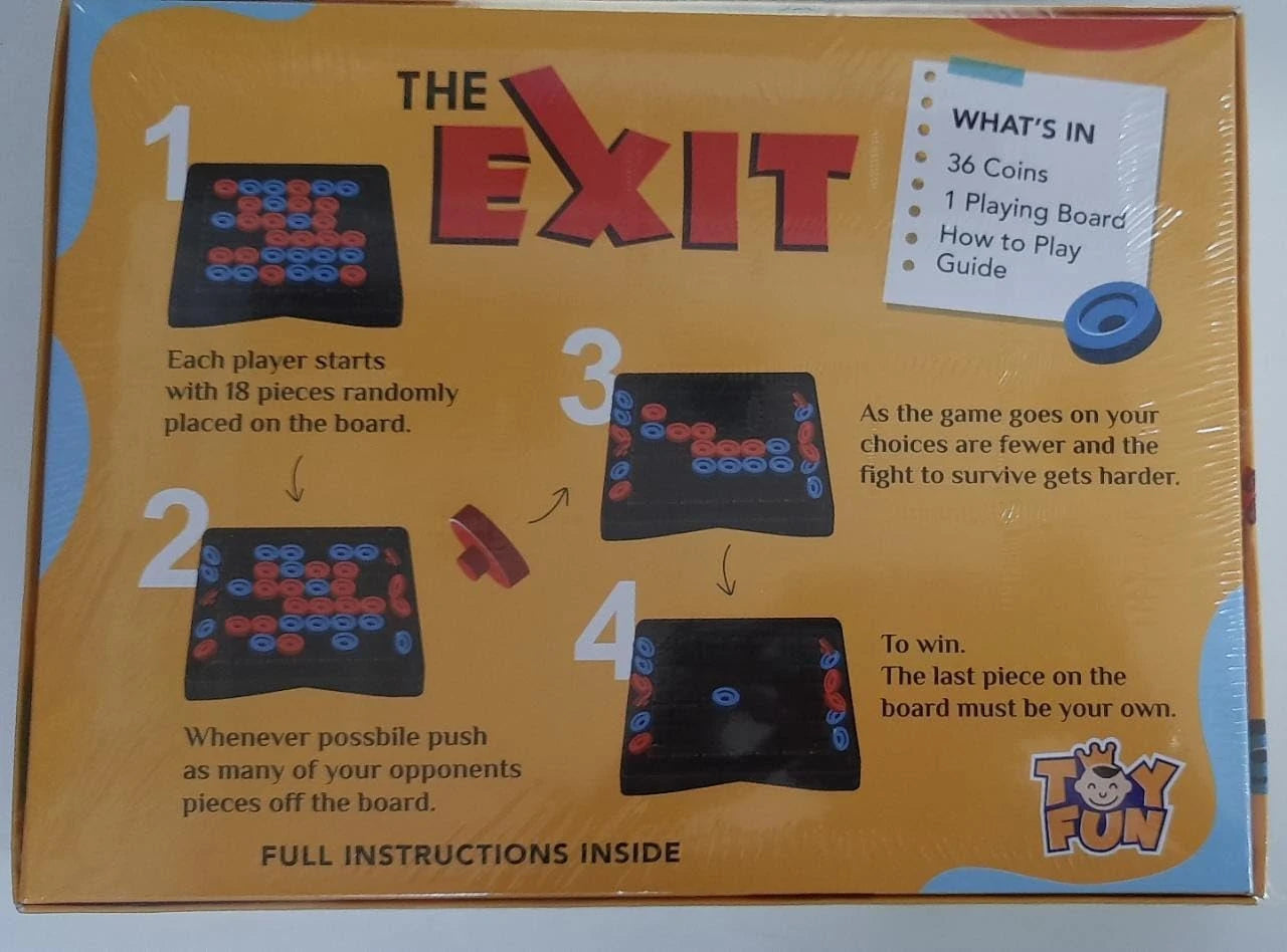 The Exit Game Strategy Mind Game for Kids