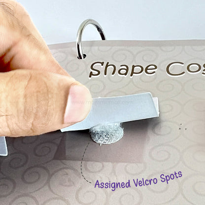 Mumma Mall® Toddler's Taste Busy Book – Reusable Learning Binder for Kids (Ages 2–5) with Velcro Activities & Fine Motor Skill Games