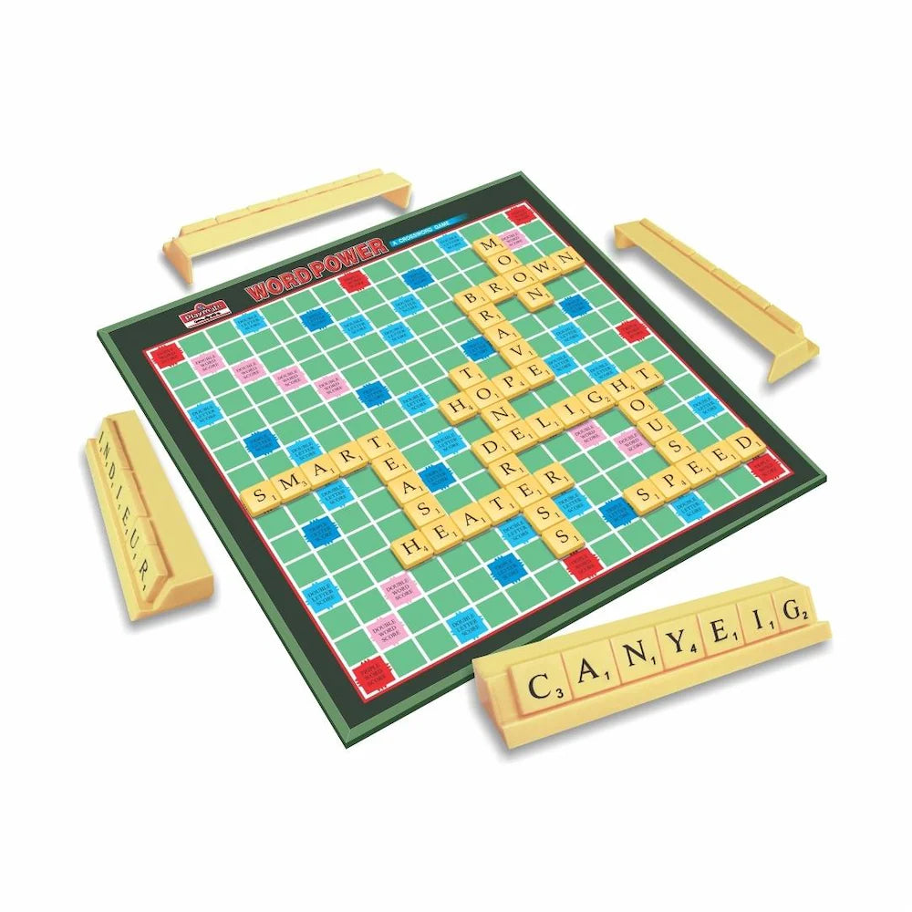 Word Power Mind Game -Spelling Intellectual Board Game for Kids & Adults