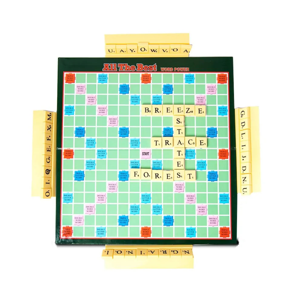 Word Power Mind Game -Spelling Intellectual Board Game for Kids & Adults