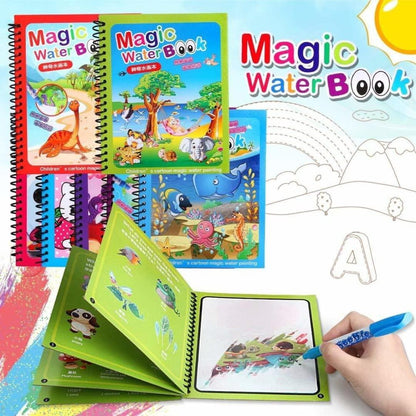 ✨Reusable Magic Painting Book 🎨 (Buy 2 & Get 2 FREE)!!!
