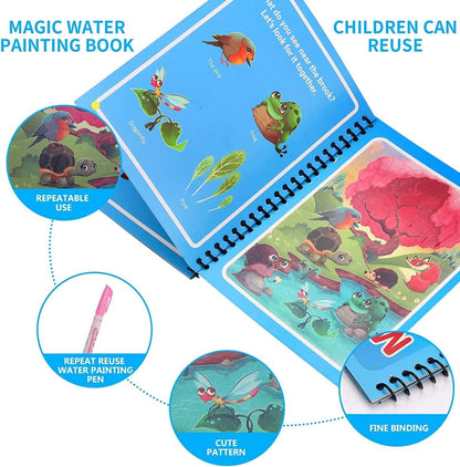 ✨Reusable Magic Painting Book 🎨 (Buy 2 & Get 2 FREE)!!!